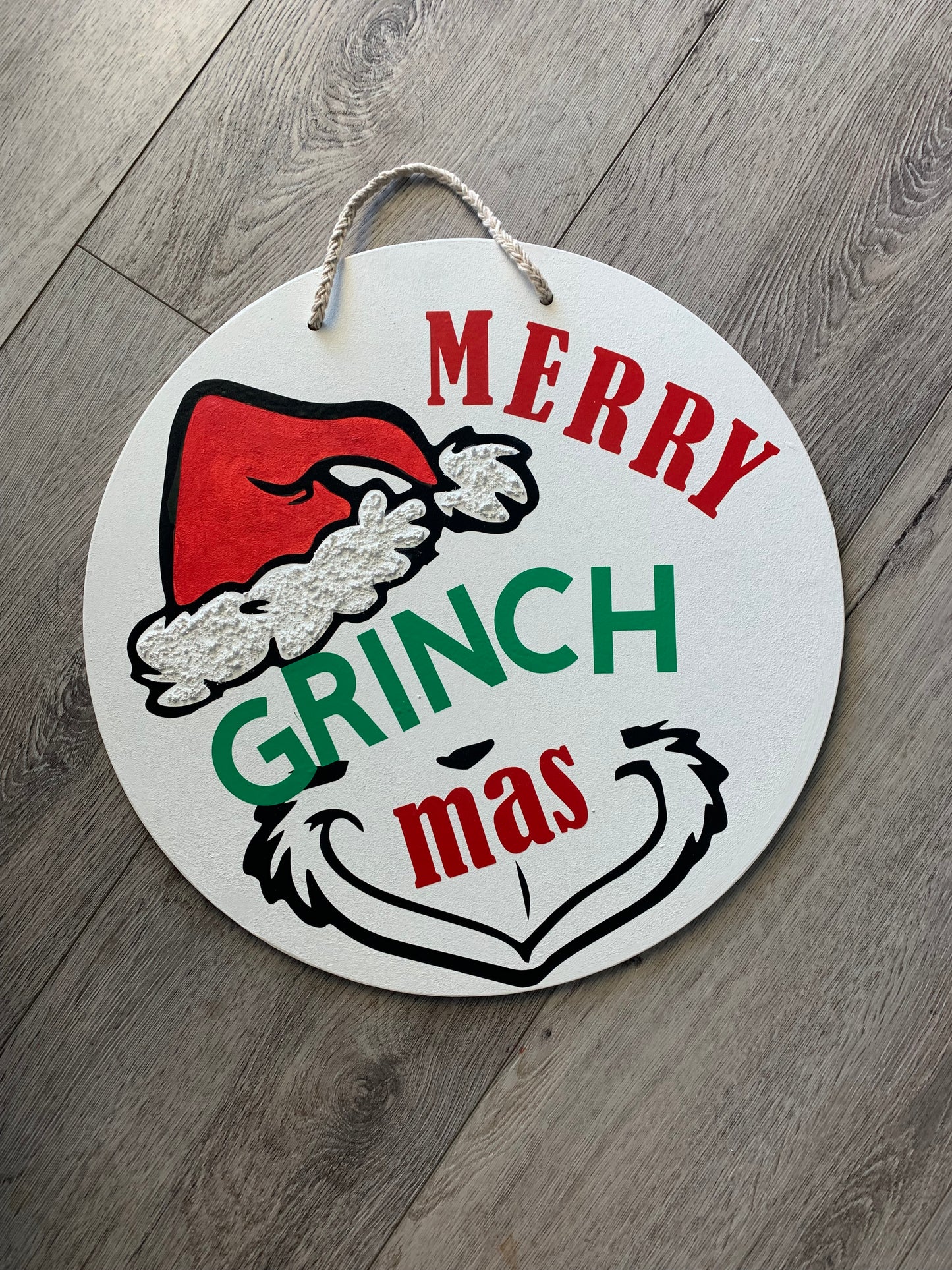 Christmas door sign