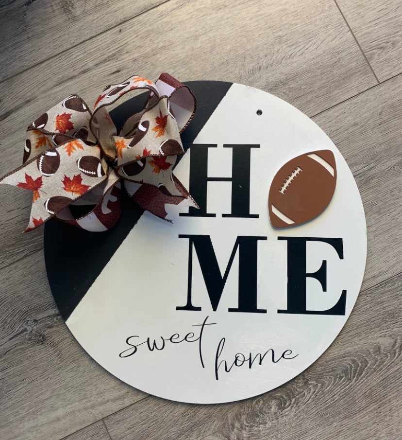 Football Door sign